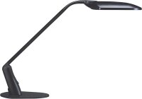 UNILUX Schreibtischlampe Duo LED, blendfrei, schwarz