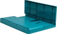 EXACOMPTA - Art.-Nr. 27234D – 1 faltbare Aufbewahrungsbox Smart Case Maxi Mehrzweck, flach verpackt – Format A4+ – Maße: 37,5 x 27,5 x 16,3 cm – Pazifikblau