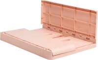 EXACOMPTA - Art.-Nr. 27231D – 1 faltbare Aufbewahrungsbox Smart Case Maxi Mehrzweck, flach verpackt – Format A4+ – Maße: 37,5 x 27,5 x 16,3 cm – Nude
