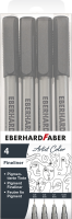 Eberhard Faber Pigment Fineliner 4er Etui