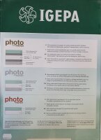 Fotopapier Inkjetpapier seidenmatt PE beschichtet einseitig bedruckbar A3 240g 50 Blatt