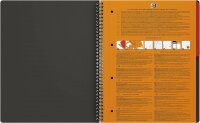 Oxford Collegeblock A4 Activebook "International" kariert, ein versetzbares Register, 4-fach gelocht, 1 Stück