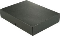 Elba Dokumenten-Box A4 aus Hartpappe, 6 cm Füllhöhe, schwarz