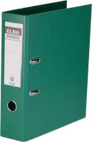 Elba Ordner A4, rado plast, 8cm breit, Kunststoff, grün, 1 Stück
