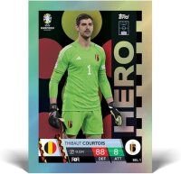Topps Official Euro 2024 Match Attax - Full Box - 36 Päckchen mit Euro 2024 Match Attax (288 Karten). Ultra-Rare Cristiano Ronaldo Career Celebration in Glücksboxen zu Finden.