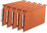 ELBA Hängemappe AZV Ultimate, 25er Pack, DIN A4, Kraftkarton, orange
