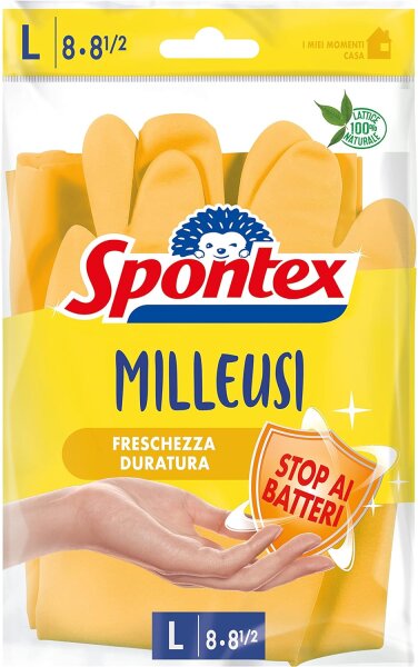 Spontex Milleusi gelb Komplett Wäsche, Größe L