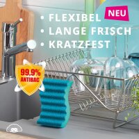 Spontex Flexy Fresh x4, der effiziente Reinigungsschwamm...