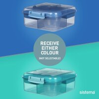 Sistema Ocean Bound Kunststoff-Bento-Box, Würfel,...