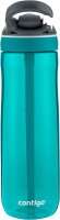 Contigo Unisex Erwachsene Trinkflasche Ashland Autospout mit Strohhalm große BPA-freie Kunststoff Wasserflasche, auslaufsicher, für Sport, Fahrrad, Joggen, Wandern, 720/1200 ml, Scuba, 720 ml
