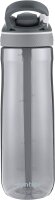 Contigo Unisex Erwachsene Trinkflasche Ashland Autospout mit Strohhalm große BPA-freie Kunststoff Wasserflasche, auslaufsicher, für Sport, Fahrrad, Joggen, Wandern, 720/1200 ml, Smoke, 720 ml