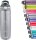 Contigo Unisex Erwachsene Trinkflasche Ashland Autospout mit Strohhalm große BPA-freie Kunststoff Wasserflasche, auslaufsicher, für Sport, Fahrrad, Joggen, Wandern, 720/1200 ml, Smoke, 720 ml