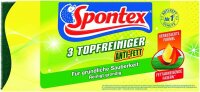 Spontex Topfreiniger, Grün, Einzhel, 3