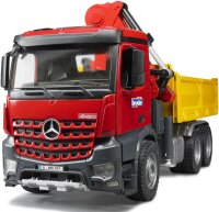 bruder 03651 - Mercedes-Benz Arocs Baustellen-LKW mit...