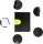 Exacompta 55634E Konferenzmappe Exafolder mit Reißverschluss und Henkel / Schwarzer Organizer mit austauschbarem Block / Ordner (36cm x 27cm) 1 Stück schwarz