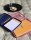 Rhodia 168121C - Konferenzmappe Rhodiarama 25,5x34 cm, mit Etui, dehnbare Haupttasche, 2 flache Reißverschlusstaschen, Kartenfächer, Stiftehalter, Cover aus Kunstleder Violett, 1 Stück