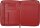 Rhodia 168122C - Konferenzmappe Rhodiarama für Block DIN A4, 25,5x34 cm, mit Etui, dehnbare Haupttasche, 2 flache Reißverschlusstaschen, Kartenfächer, Stiftehalter, Cover aus Kunstleder Rot, 1 Stück