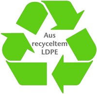 Müllsack/Abfallsack Triline Öko: 1000l, transparent – ✓reißfest ✓belastbar ✓100% recyclingfähig, 50 Sack