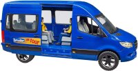 bruder 02670 - MB Sprinter Transfer mit Fahrer & Fahrgast - 1:16 Fahrzeug Bus Transporter Spielzeugfigur bworld