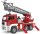 bruder 02771 - Man TGA Feuerwehr mit Drehleiter, Wasserpumpe & Light & Sound Modul - 1:16 Einsatzfahrzeug Feuerwehr-Auto Notruf Löschfahrzeug Spielzeug