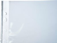 Exacompta 5250E 50er Pack PP-Kunststoff Prospekthüllen Standard. Für DIN A4 transparent glasklar oben offen Klarsichtfolie Plastikhülle Klarsichthülle ideal für Ordner Ringbücher und Hefter