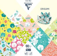 Clairefontaine 95373C - Packung mit 60 Blatt Origami,...
