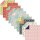 Clairefontaine 95357C Origami-Papier, 70 g/m², Format 15 x 15 cm, 30 bunte Motive sortiert (2 Blätter pro Motiv), kreative Freizeitgestaltung für Erwachsene und Kinder, Kollektion fruchtiger Garten