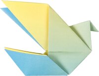 Clairefontaine 95011C Origami Uni, Packung mit 100 Blättern, 20 x 20 cm, 70 g, verschiedene Farbverläufe