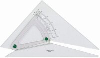 Linex 1120/10B verstellbarer Winkel, 320x250x2,5mm, kombiniert Dreieck und Winkelmesser