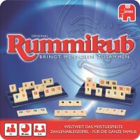 Jumbo Spiele 3973 Original Rummikub in Metalldose - der...