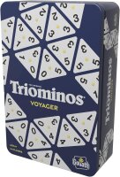 Triominos The Original Tour Edition, Reisespiele ab 6 Jahren, Gesellschaftsspiele für 2 bis 4 Spieler