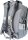 Eberhard Faber 577624 - X-Style Schulrucksack in grau-schwarz, mit 30 Liter Volumen, 2 große Fächer und Vorfächer, Brustgurt, Rückenteil ist höhenverstellbar, ergonomisch und gepolstert