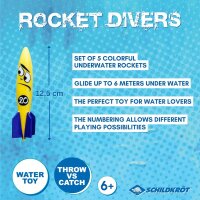 Schildkröt® Rocket Divers Set, 5...