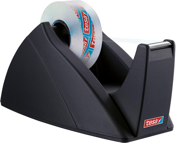 tesa FILM Easy Cut Tischabroller schwarz für max 33m x 19mm leer
