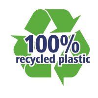 tesapack Eco und Strong - Umweltschonendes Paketband aus 100 Prozent recyceltem Kunststoff, UV- und alterungsbeständig - Grün bedruckt - 66 m x 50 mm