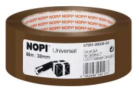 NOPI Packband Universal braun 66m x 38mm Klebeband