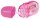 tesa Roller Korrigieren ecoLogo, Mini Roller pink 6m x 5mm