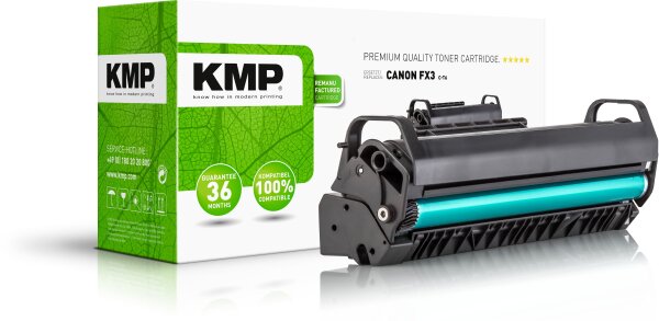 KMP C-T6 schwarz Tonerkartusche ersetzt Canon FAX-L200 FX-3