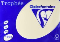 Clairefontaine Trophee 1101C Papier Sand 160g/m²...