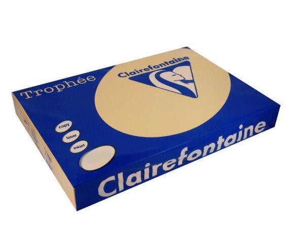 Clairefontaine Trophee Color Aprikose 80g/m² DIN-A4 - 500 Blatt