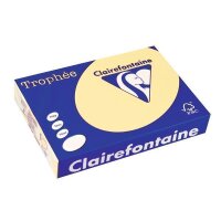 Clairefontaine Trophée Gelb 120g/m² DIN-A4 - 250 Blatt