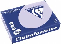 Clairefontaine Trophee Color Lila 1872C 80g/m²...