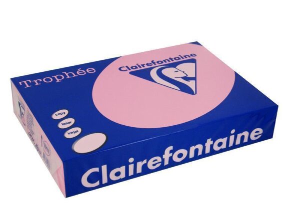 Clairefontaine Trophee 1013C Papier Heckenrose 160g/m² DIN-A4 - 250 Blatt