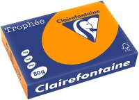 Clairefontaine Trophee Color 1761C Orange 80g/m²...
