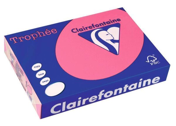 Clairefontaine Trophee Papier Eosin 210g/m² DIN-A4 - 250 Blatt