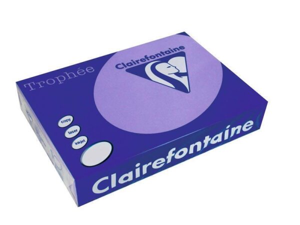 Clairefontaine Trophee Color Violett 80g/m² DIN-A4 - 500 Blatt