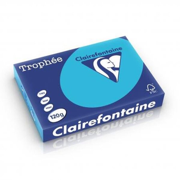 Clairefontaine Trophée Royalblau 1247C - 120g/m² DIN-A4 - 250 Blatt