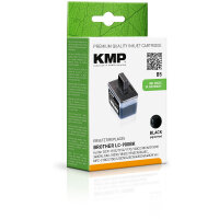 KMP Doppelpack B5D schwarz Tintenpatrone ersetzt brother LC-900BK