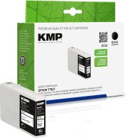 KMP E133 schwarz Tintenpatrone ersetzt Epson Workforce T7021