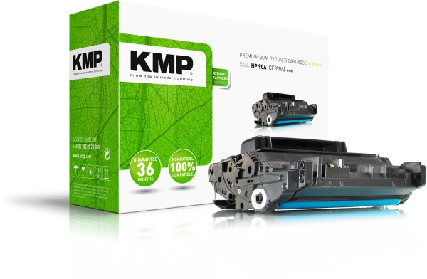 KMP H-T170 schwarz Tonerkartusche ersetzt HP LaserJet Enterprise HP 90A (CE390A)